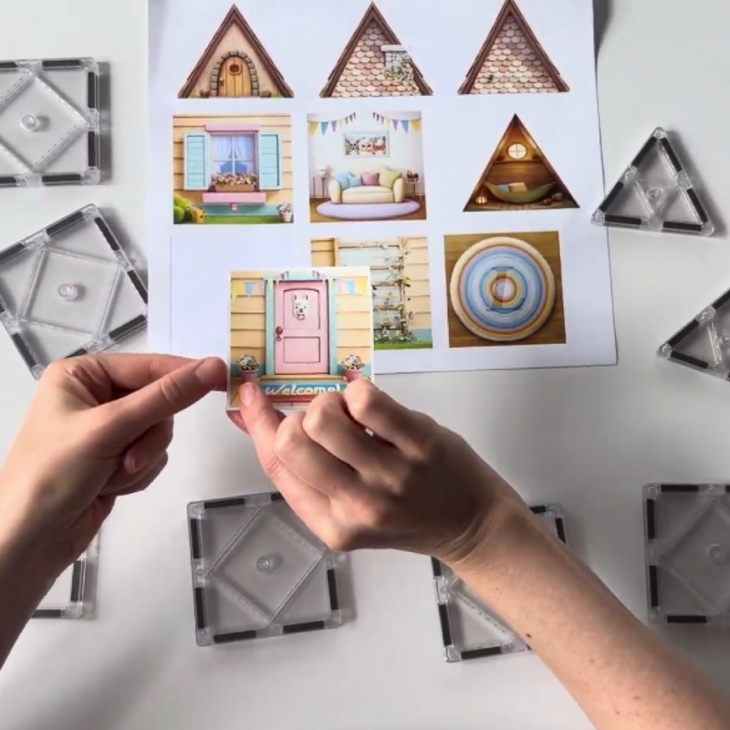 Decorate! Personalize your pet's home with stickers.