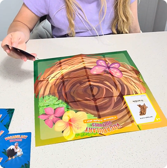 Add the card to your nest.