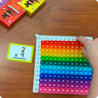 If unsure, use the Multiply and Divide Fidget Mat.