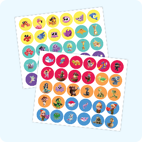 60 stickers