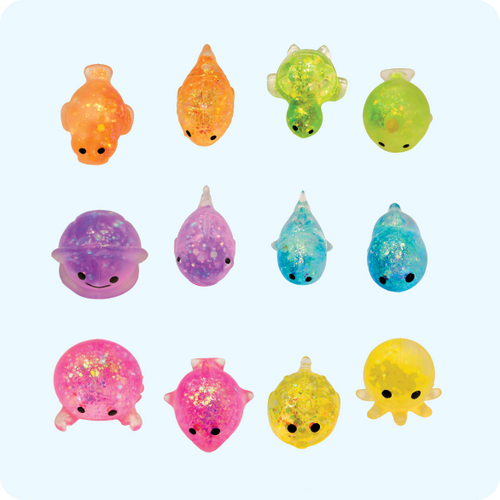 12 Mystery Squishies