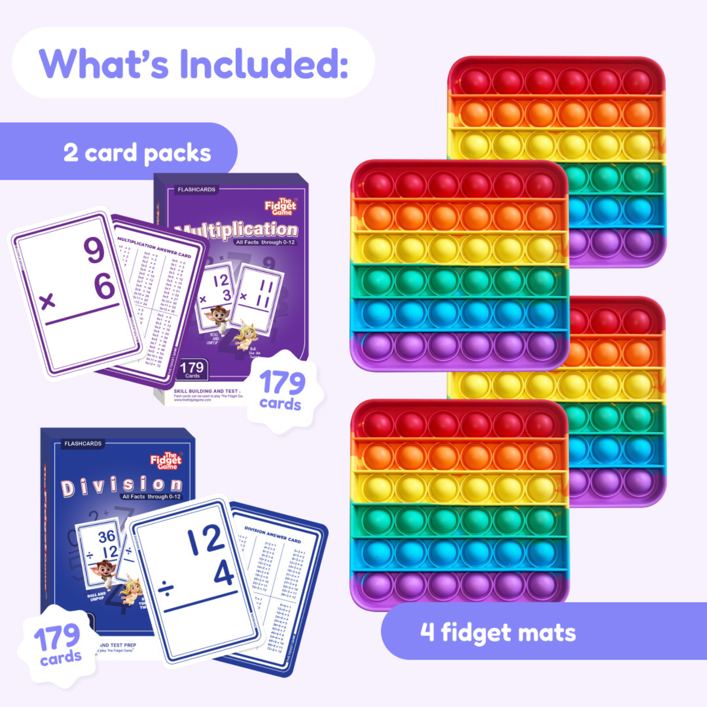 Math Card Pack Bundle.