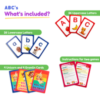 Thumbnail for .ABC: Learn Uppercase & Lowercase Letters Card Pack