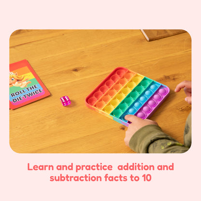 Addition and Subtraction Card Packs + Ten Frame Fidgets.