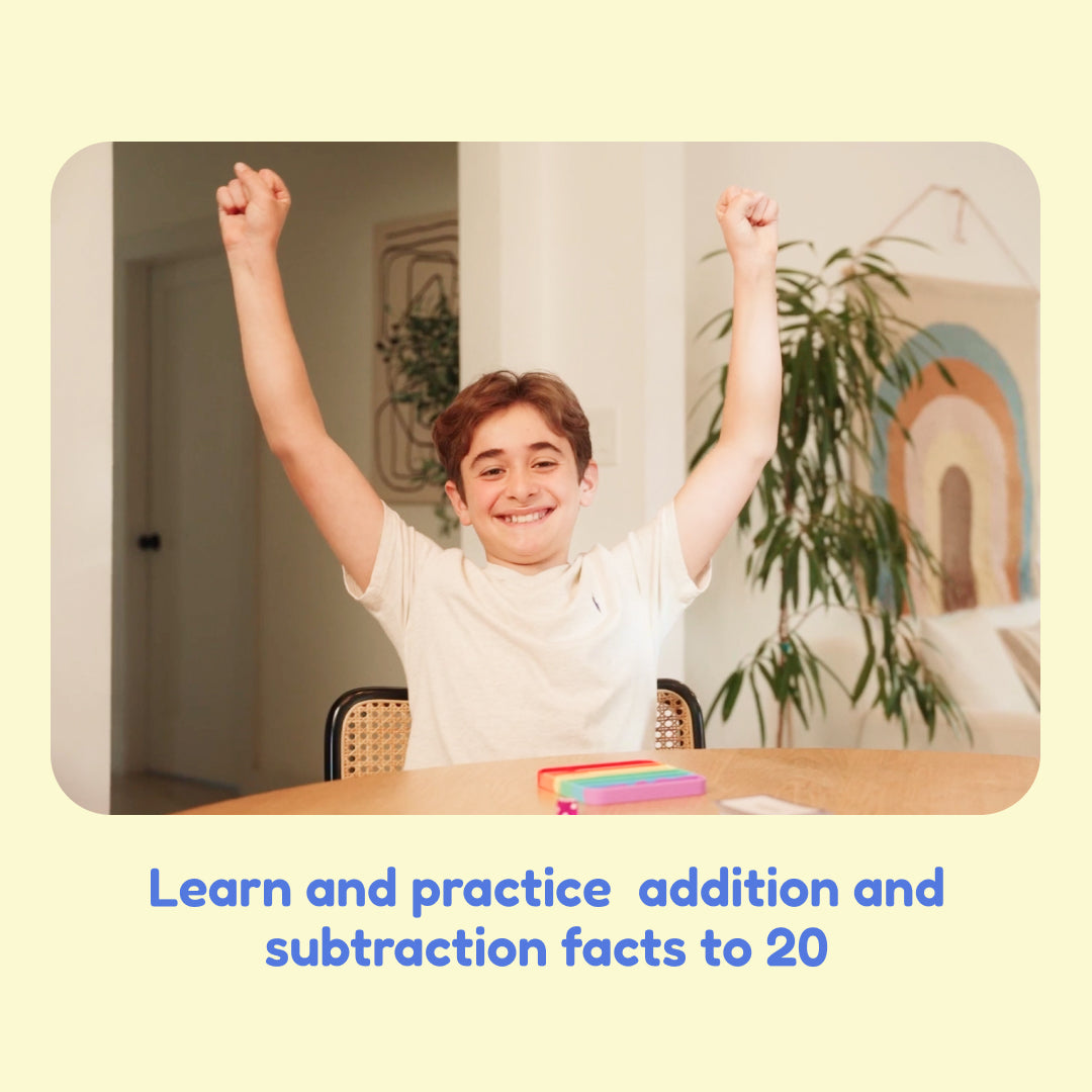Addition and Subtraction Card Packs + Ten Frame Fidgets.