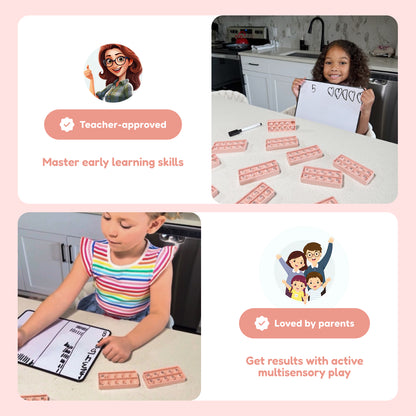 Addition and Subtraction Card Packs + Ten Frame Fidgets.