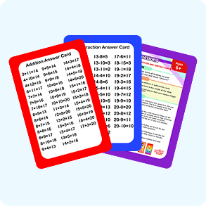 Answer cards and instructions