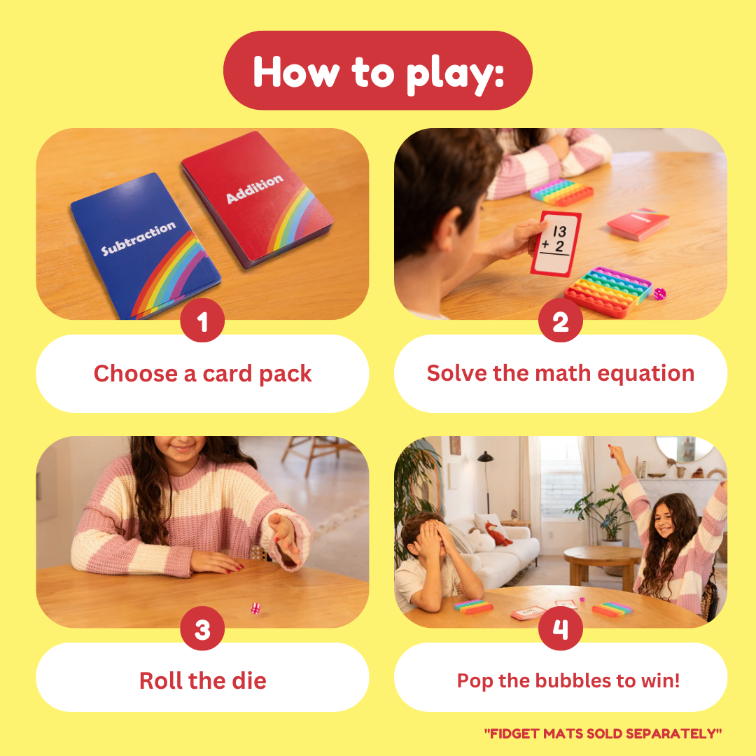 .Grade 1 & 2 Addition & Subtraction Card Pack