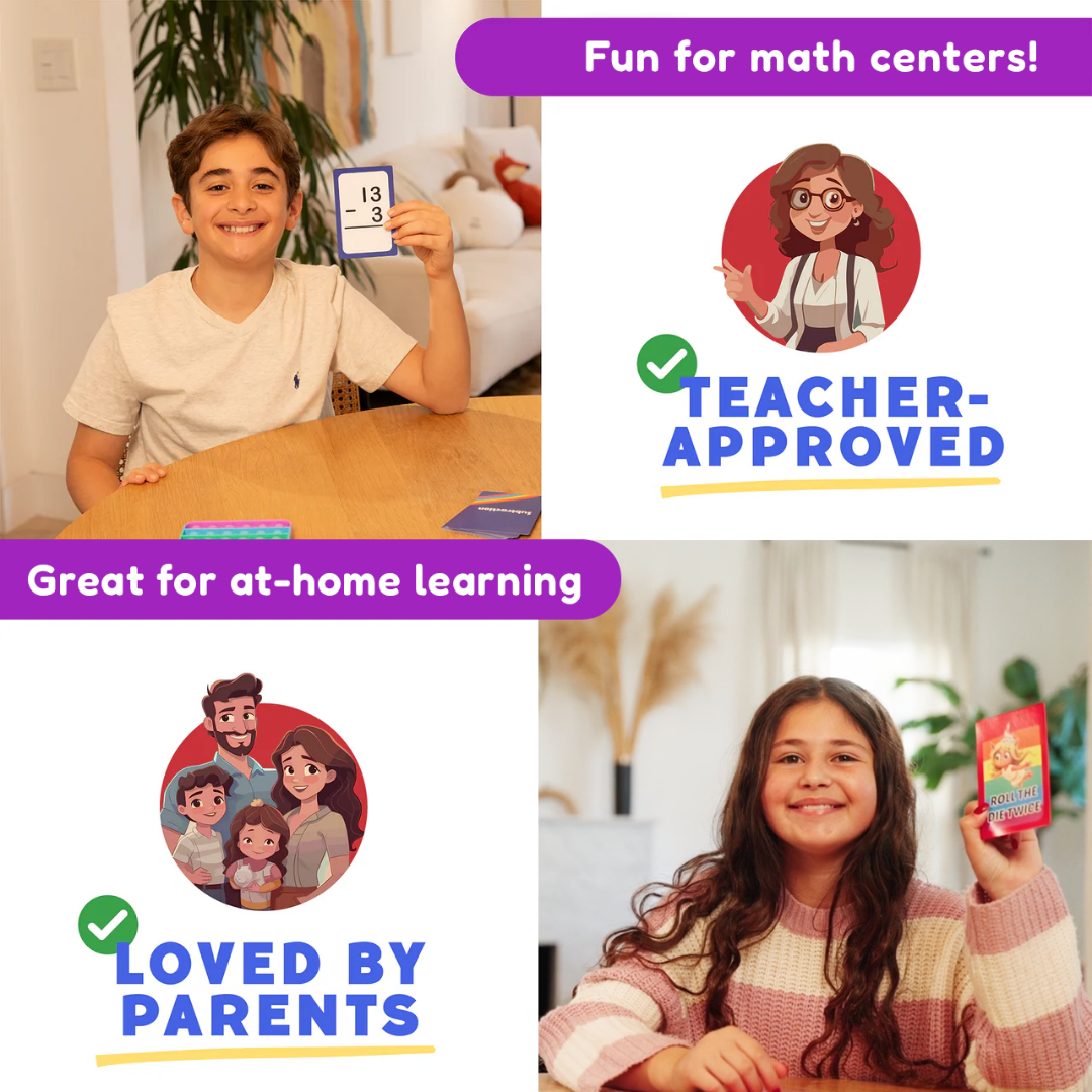 Grade 1 & 2 Addition & Subtraction Card Pack.