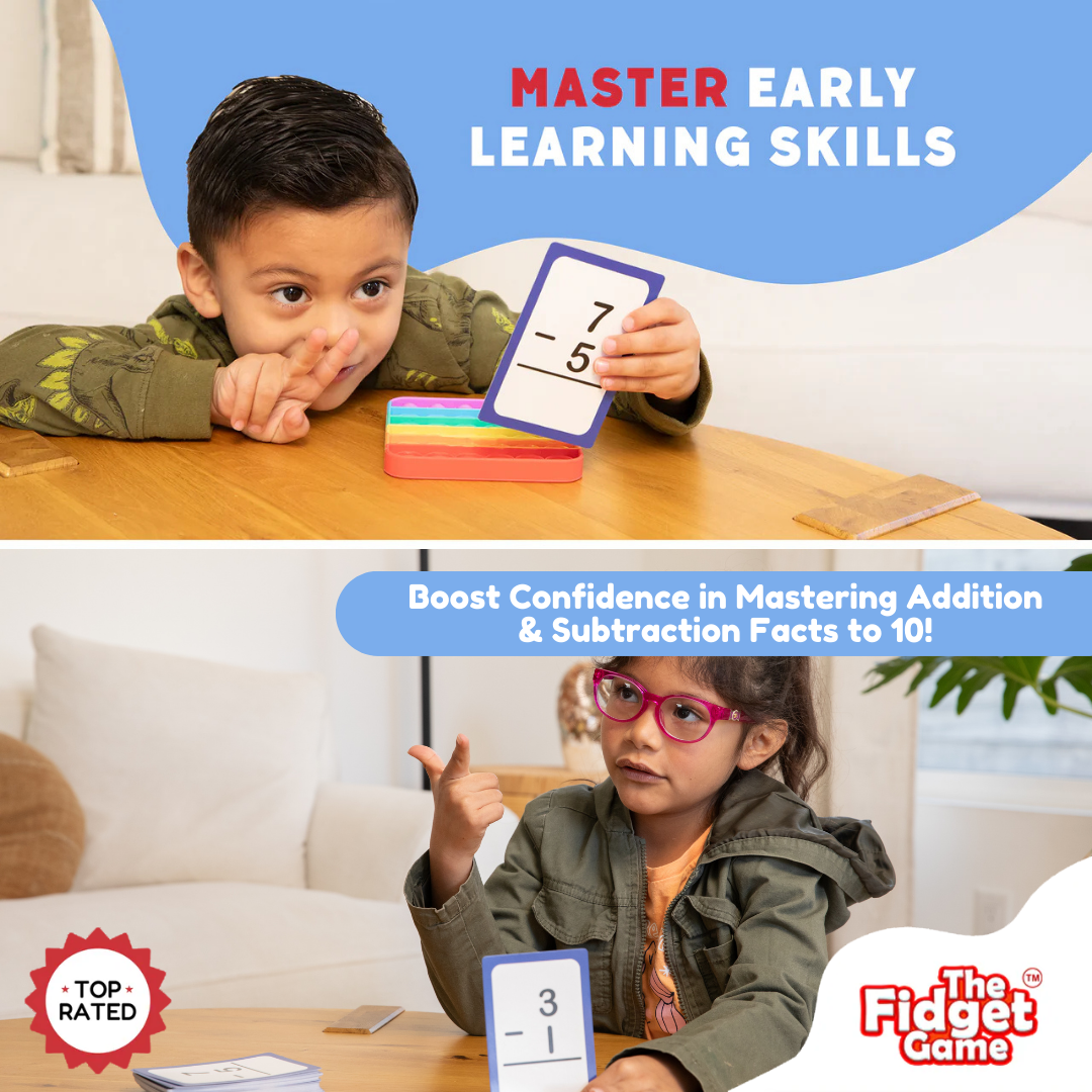Pre-K & Kindergarten Addition & Subtraction Card Pack.