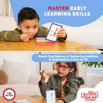 Pre-K & Kindergarten Addition & Subtraction Card Pack.
