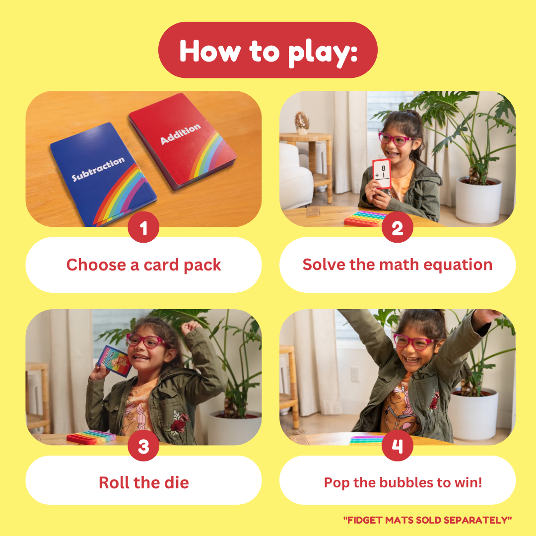 Pre-K & Kindergarten Addition & Subtraction Card Pack.