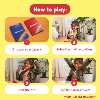 Pre-K & Kindergarten Addition & Subtraction Card Pack.