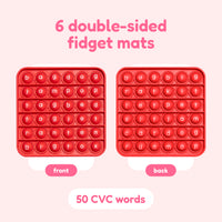 Thumbnail for 6 Extra CVC Fidget Mats (Word Pop).