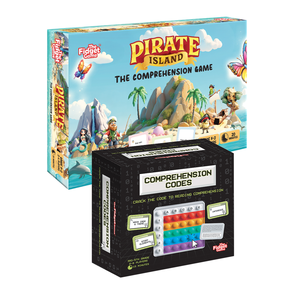 Comprehension Codes + Pirate Island.