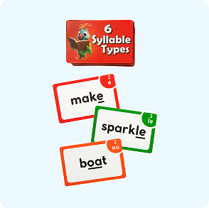 120 6-Syllable Type Card