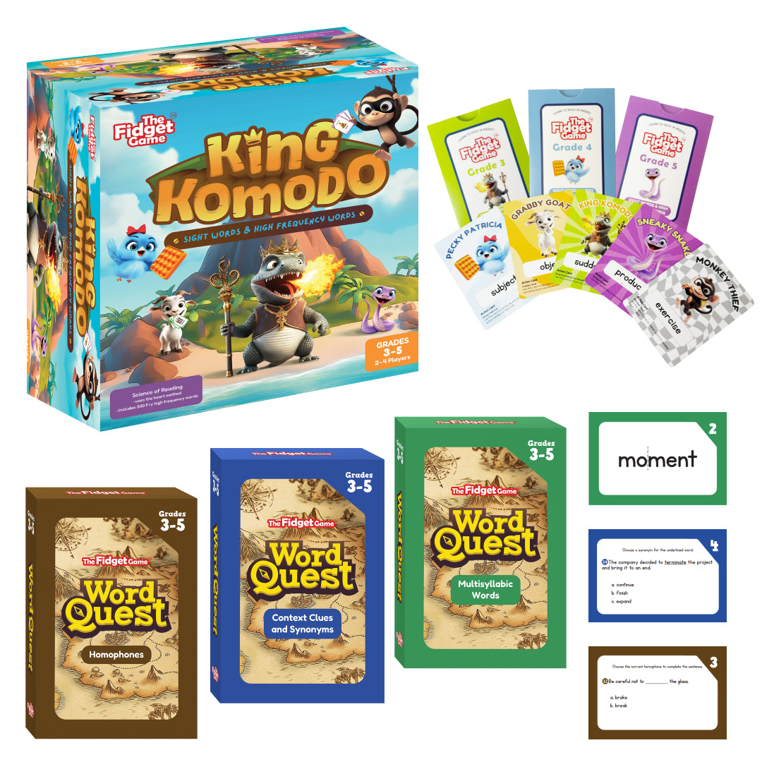 King Komodo + Expansion 3-5 Card Packs.