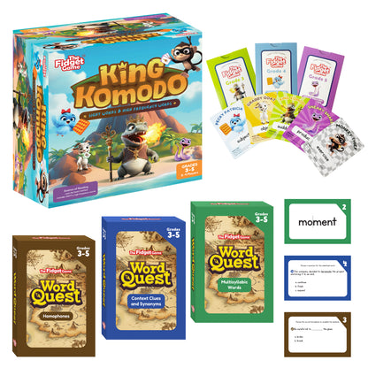 King Komodo + Expansion 3-5 Card Packs.