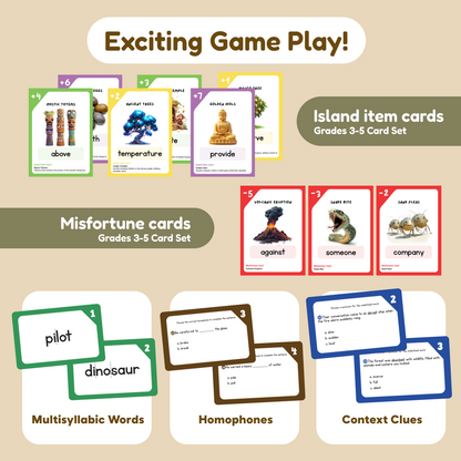 King Komodo + Expansion 3-5 Card Packs.