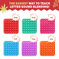 Thumbnail for .6 Extra CVC Fidget Mats (Word Pop)