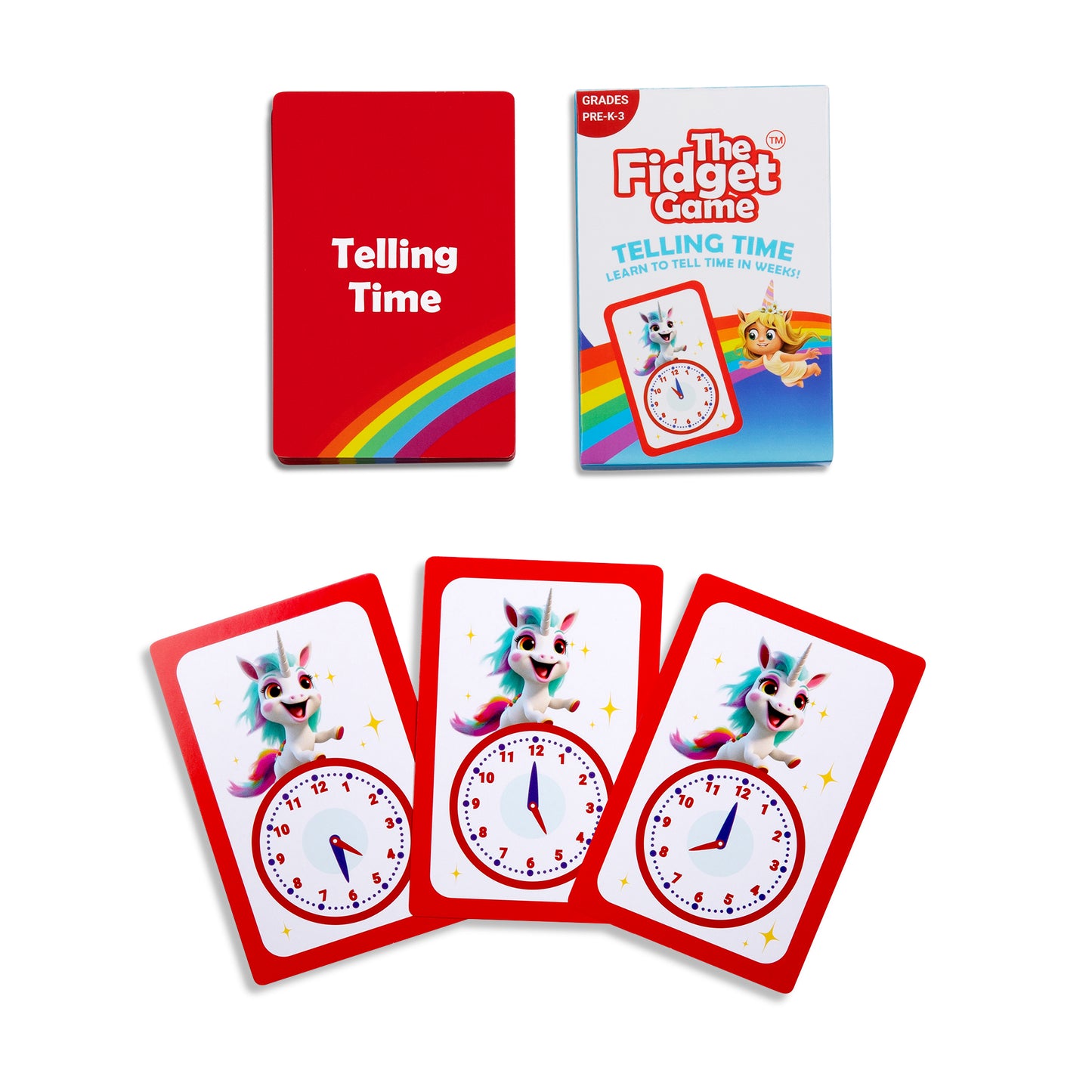 Telling Time Card Pack.