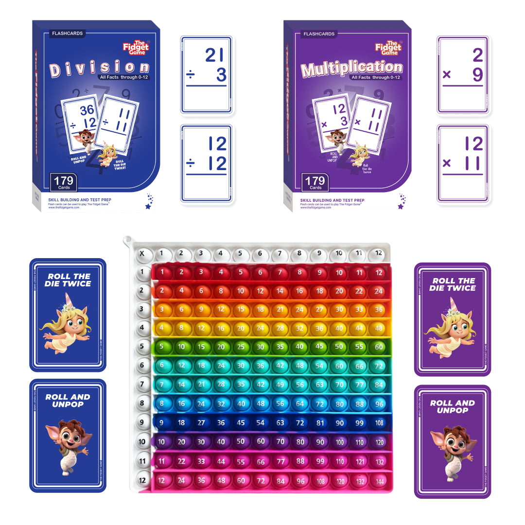 Multiplication + Division Card Packs + Multiply & Divide Mats.