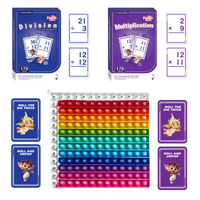 Multiplication + Division Card Packs + Multiply & Divide Mats.