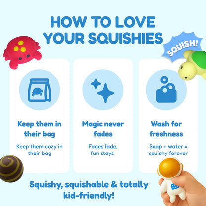 Mystery Squishies - 3-Pack Bundle.