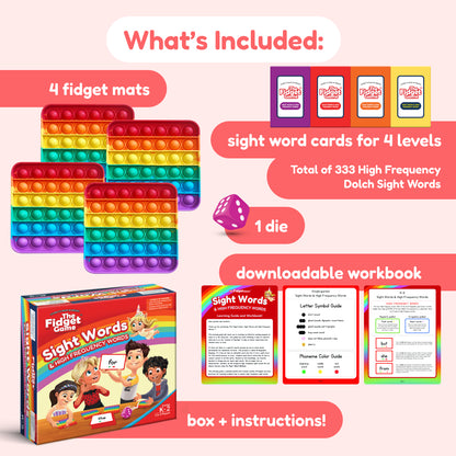 Sight Words + Expansion 3-5 Card Packs.
