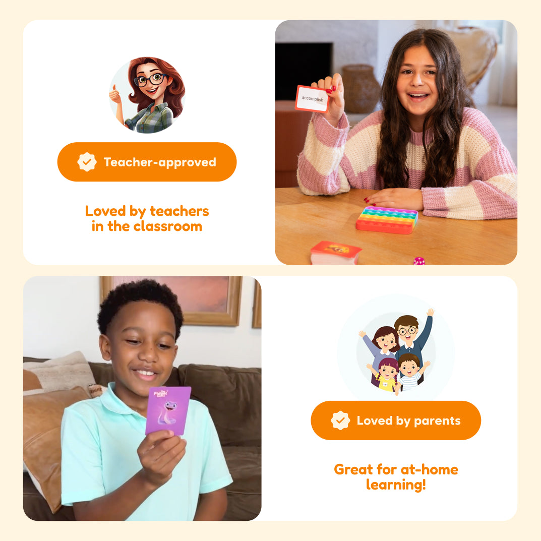 Sight Words + Expansion 3-5 Card Packs.