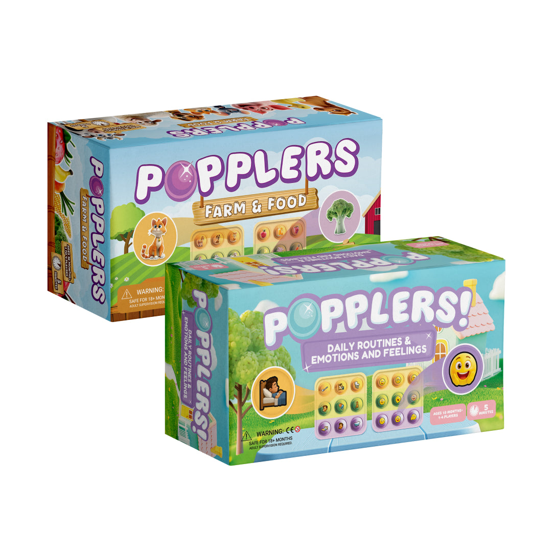 Popplers: Daily Routines & Emotions and Feelings.