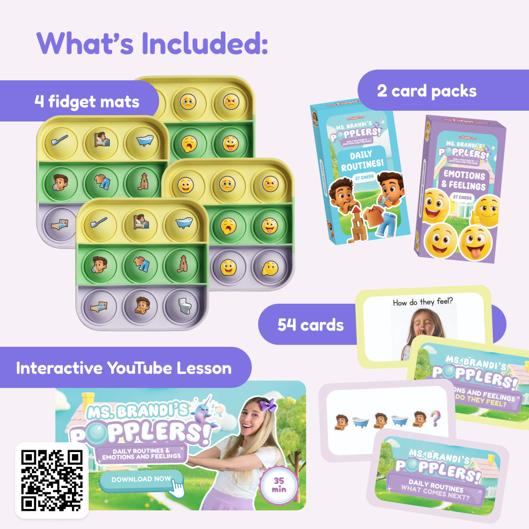 Popplers: Daily Routines & Emotions and Feelings.