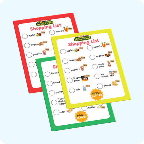 10 Shopping Lists