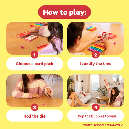 Telling Time Card Pack.