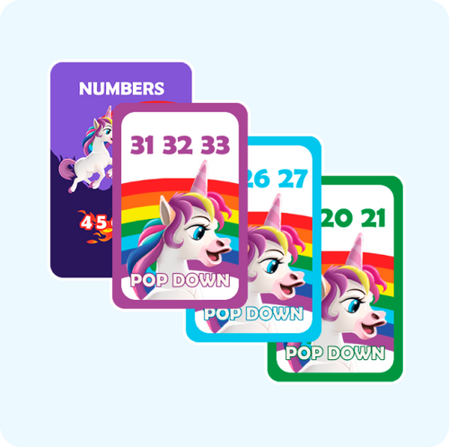 72 Numbers & Counting Cards