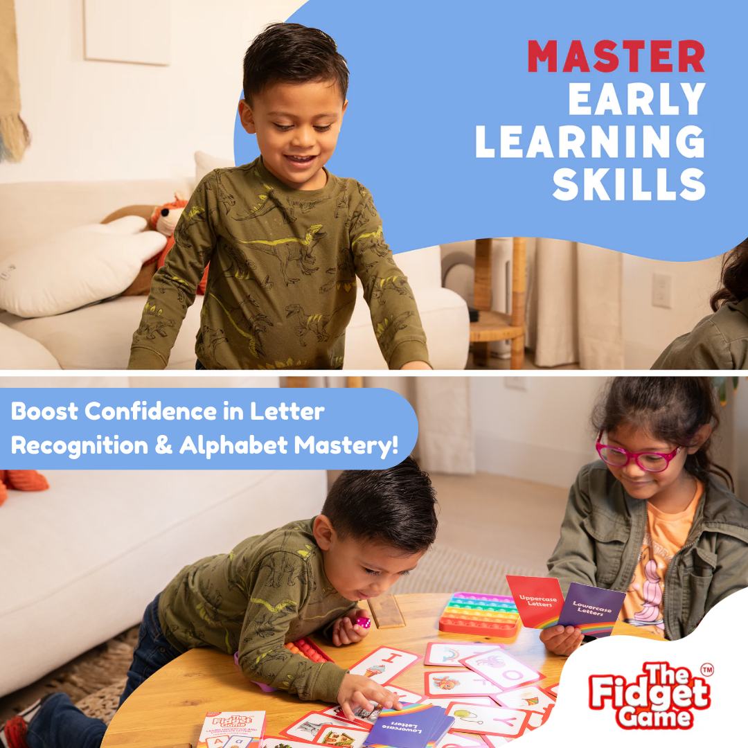 ABC: Learn Uppercase & Lowercase Letters Card Pack.