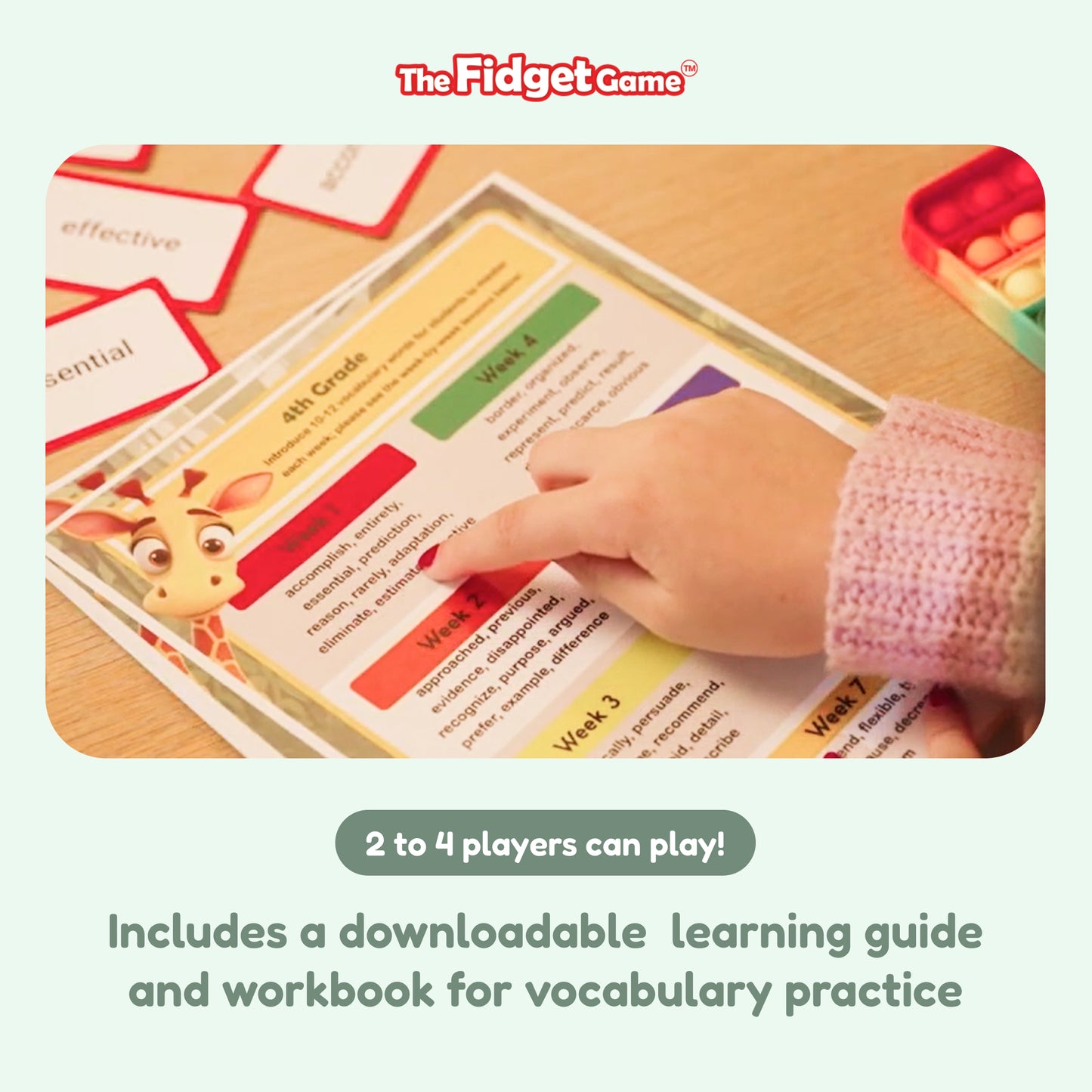 The Vocabulary Game.