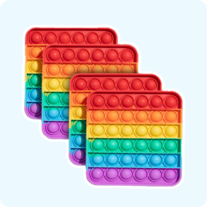 4 Sensory Fidget Mats