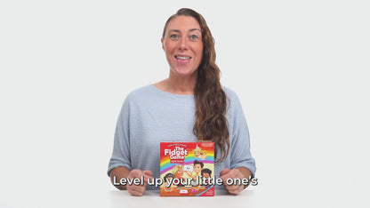 4 Extra Rainbow Fidget Mats (The Fidget Game: Sight Words).