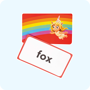50 CVC Word Cards
